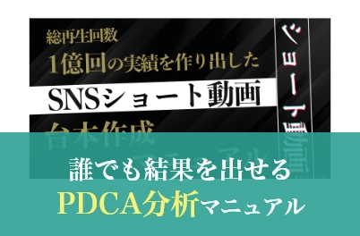 誰でも結果を出せるPDCA分析マニュアル